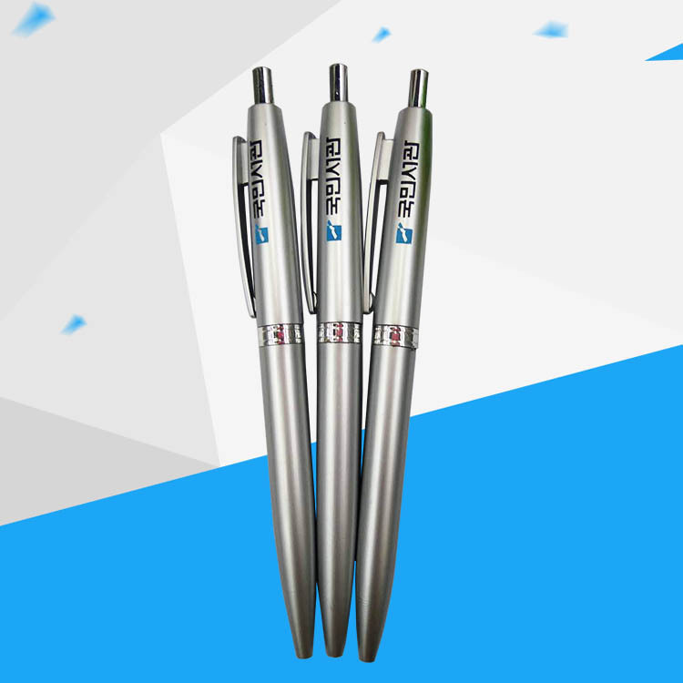 High-quality stationery with a smooth feel 528 click-action ballpoint pen Available for wholesale Si