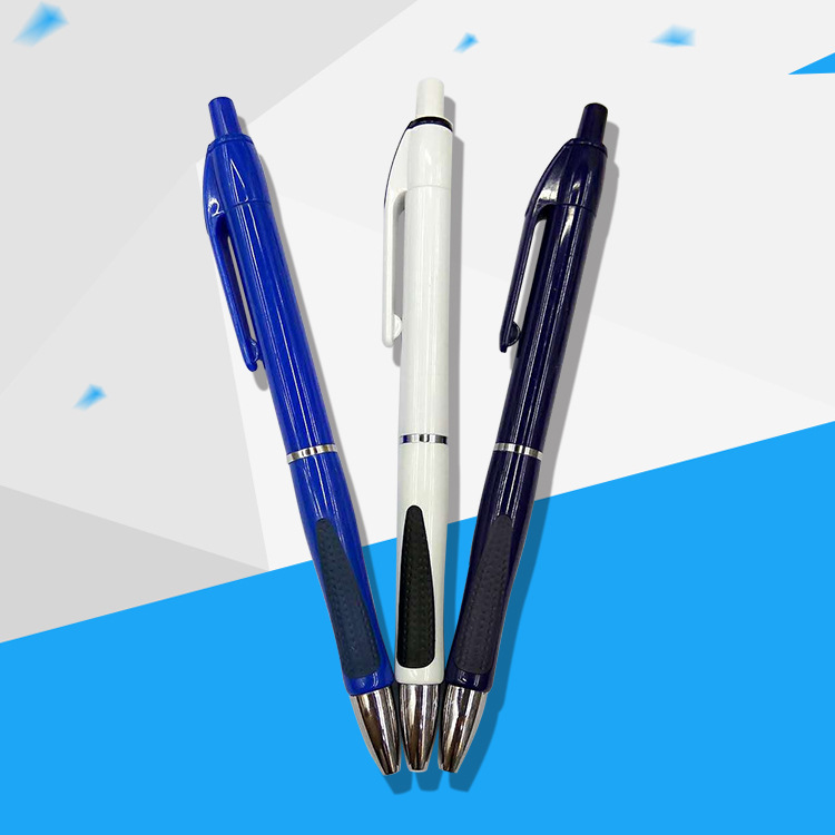 Direct-Sale Multi-Color Push-Button Triangle Ballpoint Pen Wholesale Available Premium Texture &