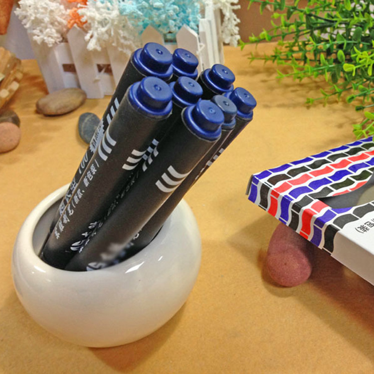 Customizable High-Colorfastness Markers Refillable Tips Non-Fading Markers Oil-Based Markers