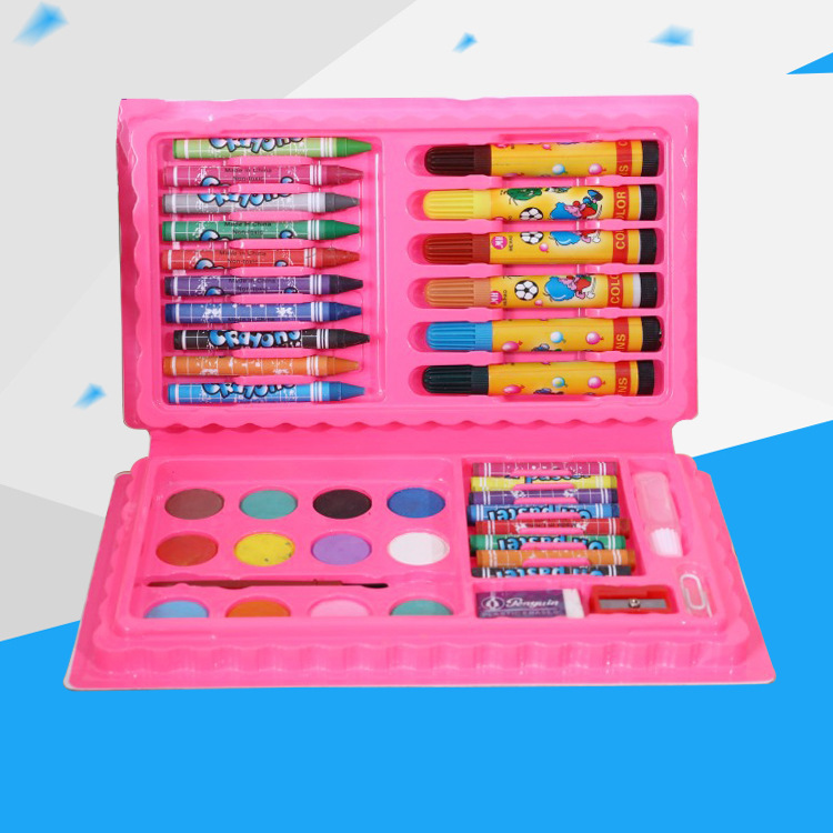 Watercolor Pen Set Watercolor Pen Set Children's Drawing Set Crayon Case Customizable Logo